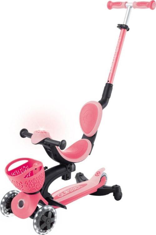 Go Up Baby 360 Işıklı Scooter - Koyu Pastel Pembe