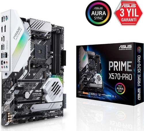 Prıme X570-Pro Ddr4 4400Mhz (Oc) Hdmı Dp M.2 Atx Am4