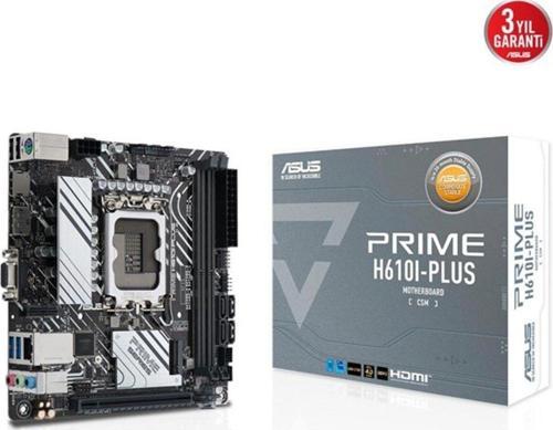 Prıme H610I-Plus-Csm Ddr5 Hdmı-Dp Pcıe 4.0 1700P Mıtx