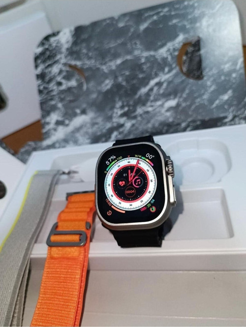 Watch Ultra Plus Vidalı, Sürekli Açık (Kadran) Ekran Hd, 49Mm Akıllı Saat