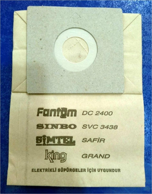 Fantom Dc 2400 Dc 2800 Süpürge Kağıt Toz Torbası 10 Adet