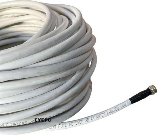 40 Metre Uydu Anten Kablosu Tv Kablo Rgu 6U Kablo 64 Tel