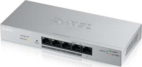 Gs1200-5Hp V2 Web Yönetilebilir 5 Port Gigabit Switch (4 Port Poe - 60Watt)