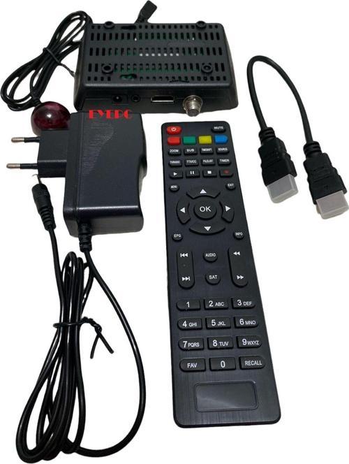 Hd Hdmi Girişli Tv Uyumlu Mini Uydu Alıcısı Hazır Yüklü