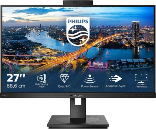27 Inç Qhd Windows Hello Webcam Mm Ips Monitör 275B1H/00