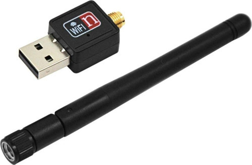 300Mbps 2Dbı Antenli Mini Wireless Usb Adaptör Wifi Uydu Alıcı