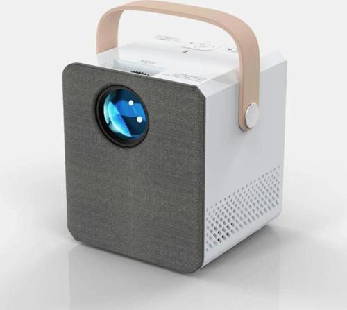 Android 4K Destekli Wi-Fi + Bluetooth Lcd Led Projeksiyon Cihazı - 220 Inç Yansıtma - Audio Hoparlör