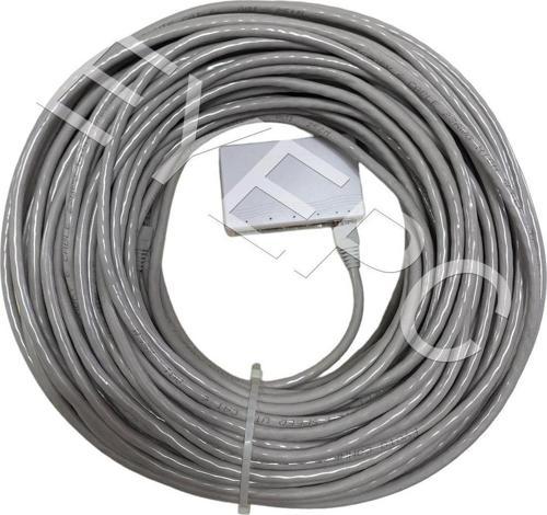 5 Li Switch Port Internet Dağıtıcı +2*10 Metre Cat 6 Kablo +1 Giriş 4 Çıkış