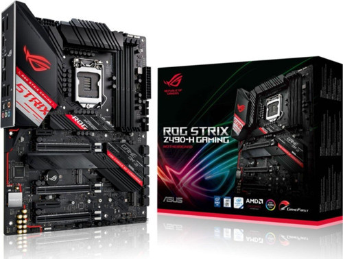 Rog Strıx Z490-H Gamıng Ddr4 Sata3 M2 Pcıe Nvme Hdmı Dp Pcıe 16X V3.0 1200P Atx