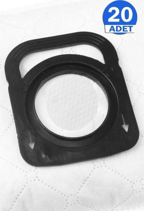 Rowenta Hygiene Zr 200520 Elektrikli Süpürge Bez Toz Torbası 3 Katlı 20 Adet