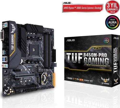 Tuf B450M-Pro Gamıng Am4 Matx Anakart
