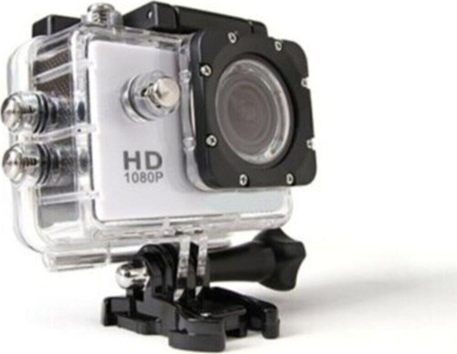 1080P Hd Dijital Suya Dayanıklı Aksiyon Kamera Beyaz- Yeni Nesil Su Altı