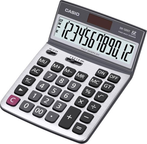 12 Haneli Eğilebilir Ekran Hesap Makinesi Dx-120St
