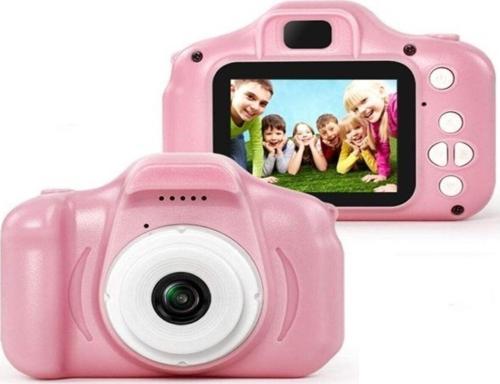 Mini Dijital Çocuk Fotoğraf Makinesi Hd 1080P Sd Hafıza Kart Girişli 5 Mp Video Makinası Öz Çekim