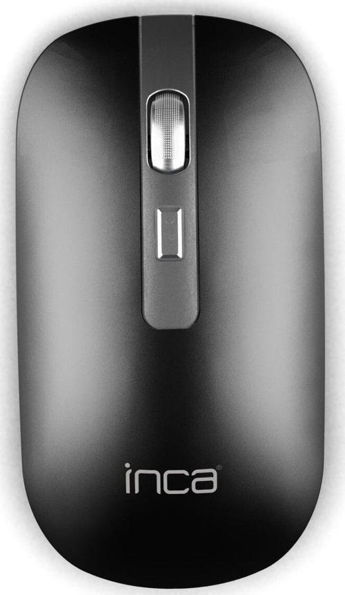 Kablosuz Bluetooth & Wireless Antrasit Mouse Special Antrasit Metallic Silent Mouse Iwm-531Ra