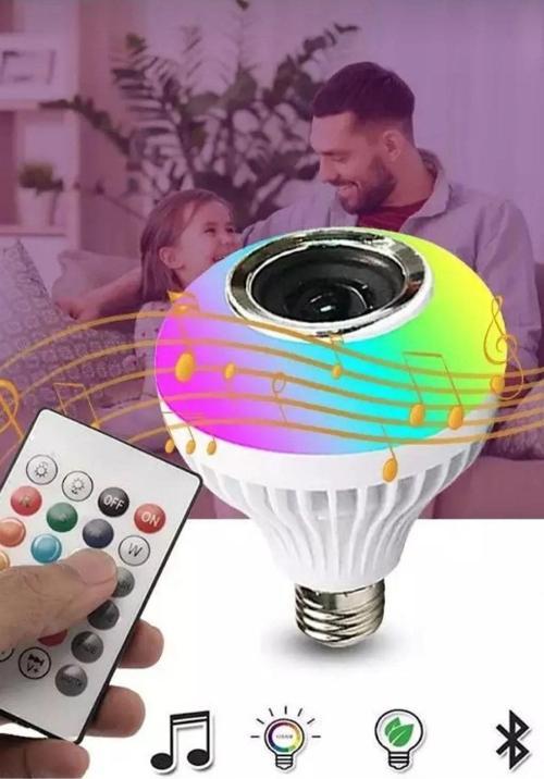 Bluetooth Hoparlör Akıllı Led Ampül Müzikli Lamba Ses Bombası