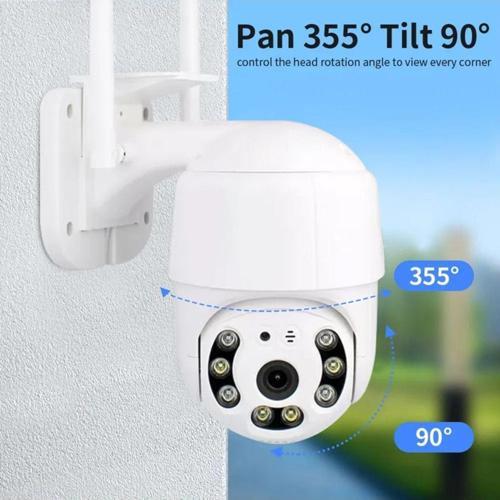 Motorlu Ip Kamera + 1080P Speed Dome Ptz 2Mp Dış Mekan Ip Kamer