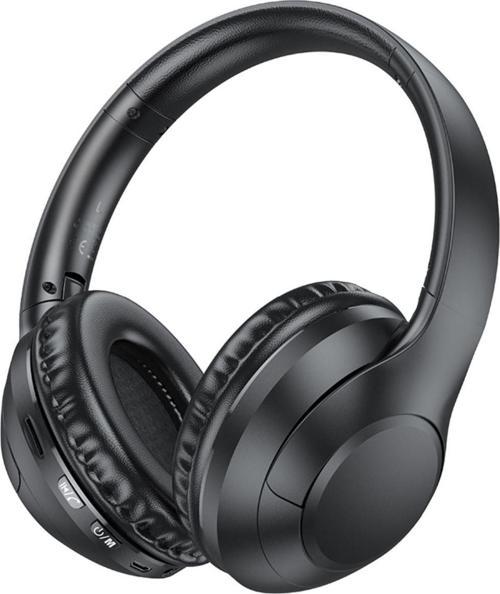 B023 Kablosuz Kulak Üstü Kulaklık Bluetooth 5.3 Siyah Yumuşak Pedli