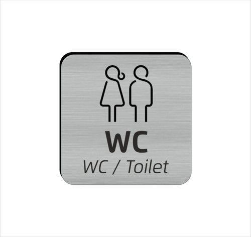 Modern Tasarım Wc Yönlendirme Tabelası