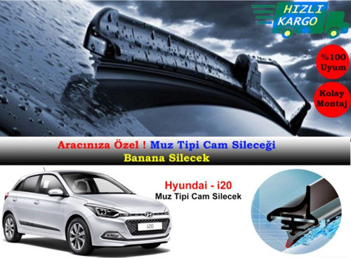 Hyundai I20 Muz Silecek Takımı 2010-2014