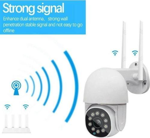 Ip Kamera + 1080P Speed Dome Ptz 2Mp Dış Mekan Ip Kamera