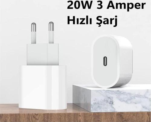 Iphone 11 12 13 14 Serisi Için Uyumlu 20 W Usb-C Güç Adaptörü Hızlı Şarj Başlığı 20Watt