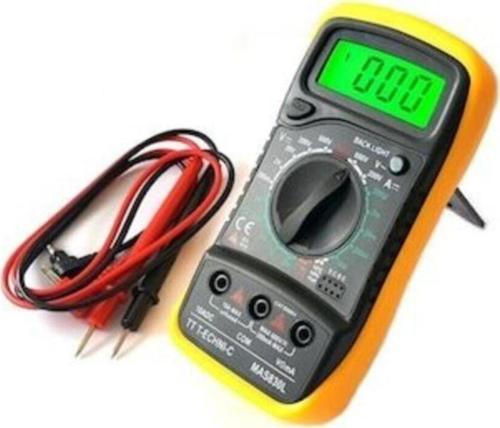 Mas830L Dijital Multimetre Ölçü Aleti Işıklı Lcd Ekranlı