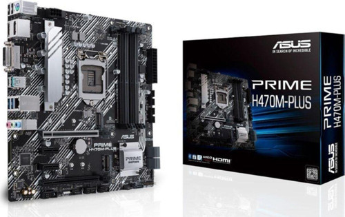 Prıme H470M-Plus H470 Ddr4 Usb3.2 M.2 Pcı3.0 1151P Anakart