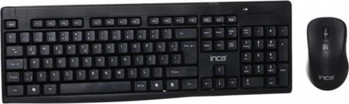 Klavye Mouse Seti Kablosuz Dayanıklı Soft Tasarım Iws-539T Siyah