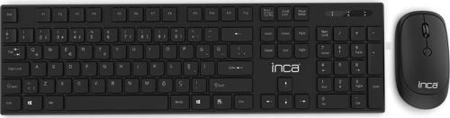 Iws-537 Wireless Slim Design Soft Touch Q Keyboard&Mouse Set