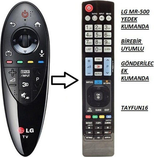 Lg An-Mr 500 Yedek Kumandası