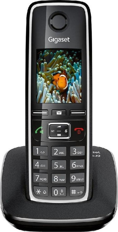 Gıgaset C530 Ip Siyah Telsiz Telefon Işıklı Ekran 200 Rehber