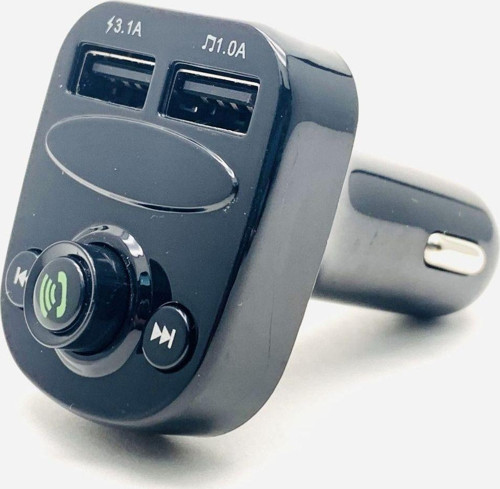 2 Usb Çıkışlı Als-A88 Model Araç Şarj & Bluetooth Kiti Wireless Car Charger Mp3 Tf Kart Girişli