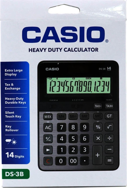 Casıo Hesap Makinesi Masaüstü Ds-3B 14 Hane