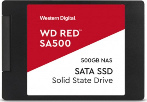 Red Sa500, Wds500G1R0A, 500Gb, 560/530, Server Ve Nas Için Enterprise, 2,5&Quot; Sata, Ssd