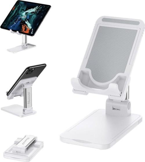 Masaüstü Telefon Ve Tablet Tutucu -Metal Uçlu Katlanıp Uzatma