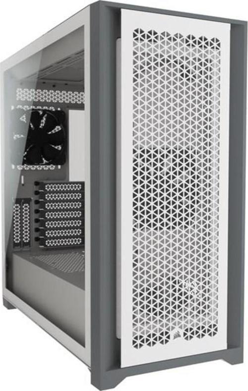 Corsaır Cc-9011211-Ww 5000D Aırflow Temperlı Cam Yan Panel Mıd Tower Bılgısayar Kasası Beyaz
