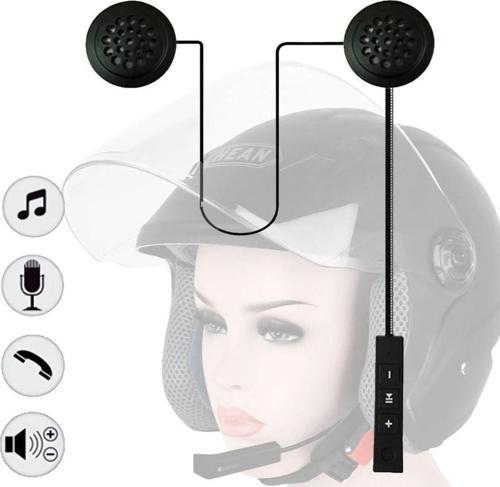Bluetooth Uyumlu 5.0 Kablosuz Kask Kulaklık Motosiklet Kask Interkom