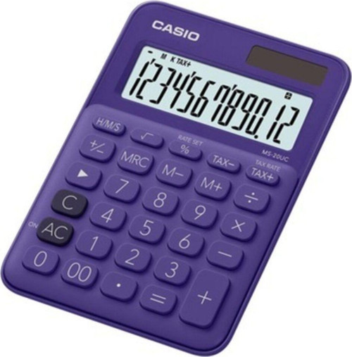 Ms-20Uc-Pl Renkli Masa Tipi 12 Hane Hesap Makinası