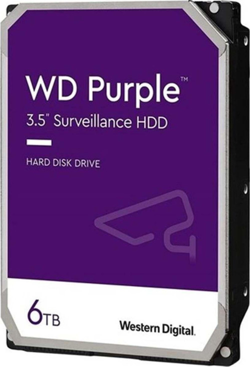 6Tb Purple 3.5" 256Mb Sata 6Gb/S 7/24 Wd63Purz