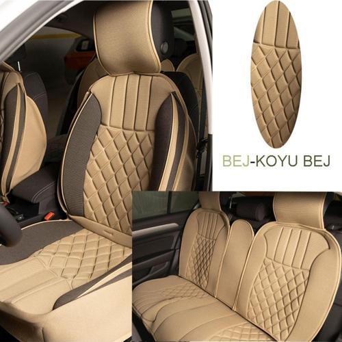 Elegance 5'Li Set Minder Bej-Koyu Bej / Klmny541