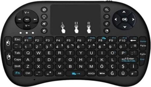 Mini Wireless Kablosuz Klavye-Mouse-Fare Seti(Xbox360-Android Box Tv-Smart Televizyon)