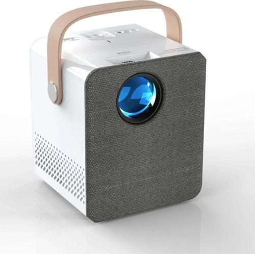 4K Destekli Wi-Fi + Bluetooth Lcd Led Projeksiyon Cihazı - 220 Inç Yansıtma - Audio Hoparlör