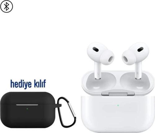 Air-R03 Kablosuz Şarj Özellikli Silikonlu Kulakiçi Bluetooth Kulaklık(Kılıf Hediyeli)