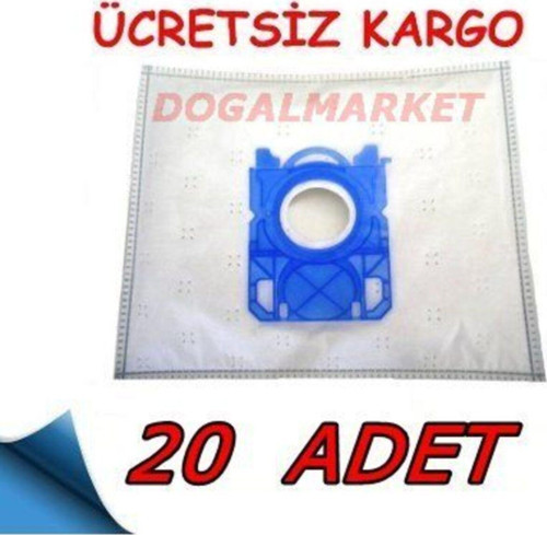Phılıps Hr 8500-Hr 8599 Süpürge Toz Torbası 20 Adet