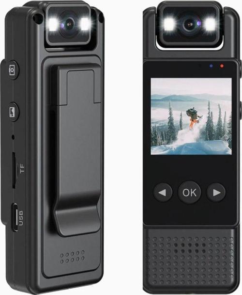 Mini Kamera Hd 1080P Taşınabilir Dijital Video Aksiyon Macera Vücut Kamerası