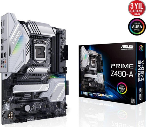 Prime Z490-A Intel 10.Nesil Ddr4 Dp Hdmi Usb3.1 Anakart