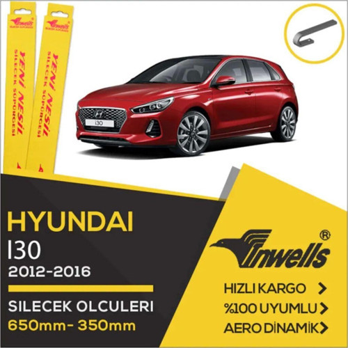 Silecek Süpürgesi Hyundai I30 (600 - 450 Mm)
