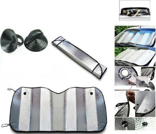 Metalize Alüminyum Ön Cam Güneşliği 145X70 Cm Dacia Stepway