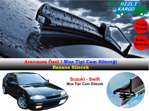 Suzuki Swift 1998-2004 Muz Silecek Takımı